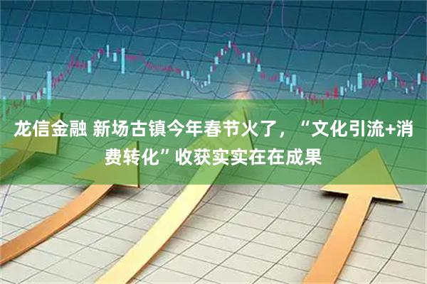 龙信金融 新场古镇今年春节火了，“文化引流+消费转化”收获实实在在成果